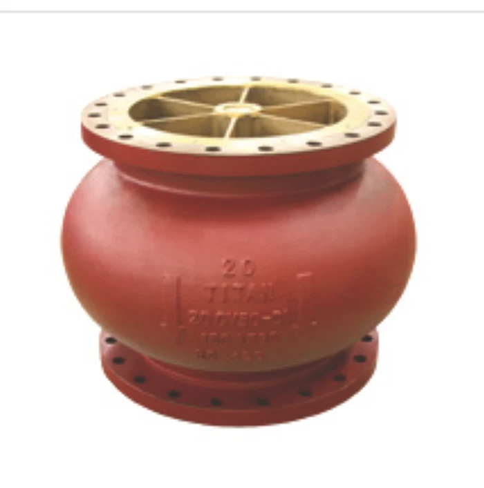 Check Valve Globe Style -Center Guide, Alum-Bronze Seat & Disc Titan DI (4 in) - Image 1 of 1