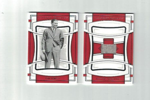 Tom Yawkey Boston Red Sox 2022 Panini National Treasures Relic Booklet 14/99