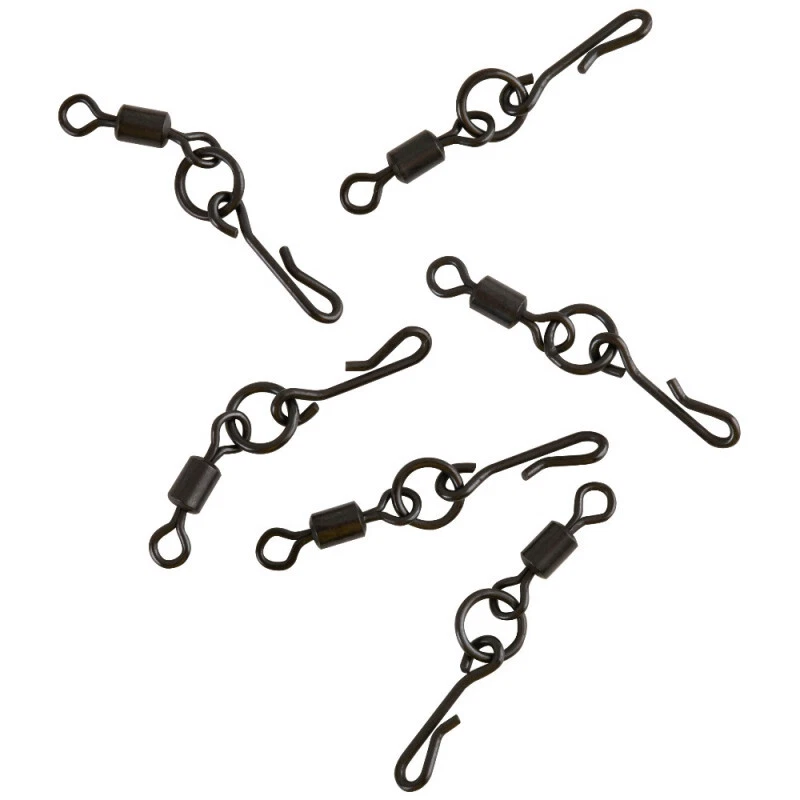 Fox Edges Kwik Change O Ring Swivels Wirbel Ringwirbel Ringswivels Karpfenwirbel 10 - CAC675