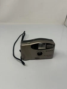 Fujifilm Big View Finder Auto 10 Black Silver Point & Shoot 35mm Film Camera - Picture 1 of 4
