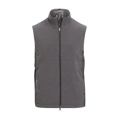 RLX Golf Ralph Lauren Mens Water Repellent Sports Vest (Xsmall, Deep Grey) $165 - Image 1 of 2