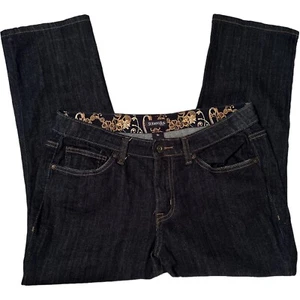 St Johns Bay Capri Damen 12P dunkelblau leicht Denim Taschen Reißverschluss - Bild 1 von 12