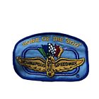 Vtg INDIANAPOLIS 500 Patch MOTOR SPEEDWAY INDY CAR Home Of The 500 4.25” X 3”