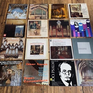 ORGEL ORGAN  18x LP KLASSIK SAMMLUNG SCHALLPLATTEN - Picture 1 of 22