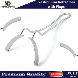 Abridor de boca dental labial quirúrgico vestibulario labio retractor mejilla con solapas - Imagen 1 de 5