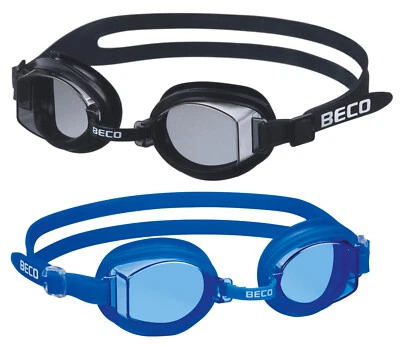 BECO Schwimmbrille Macao schwarz / blau NEU/OVP Taucherbrille