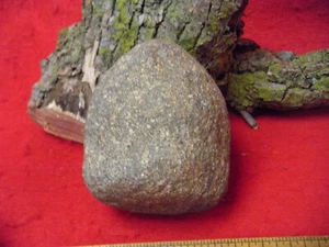 MULTI-PURPOSE HAMMERSTONE / WAR CLUB / PESTLE – OMAHA NEBRASKA – PLATTE RIVER - Picture 1 of 11
