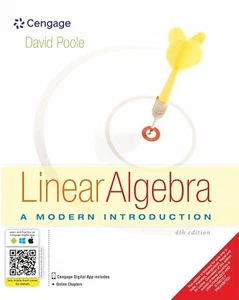 Linear Algebra : A Modern Introduction by David Poole 4th ed.(paperback) - Picture 1 of 2