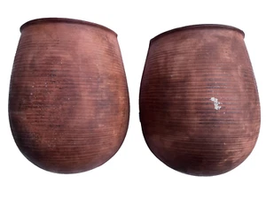 De Colección Pan de Arcilla Panadero Terracota Tapa Cúpula Hecho a Mano Cerámica Horno Utensilios para Hornear INGLATERRA - Imagen 1 de 22