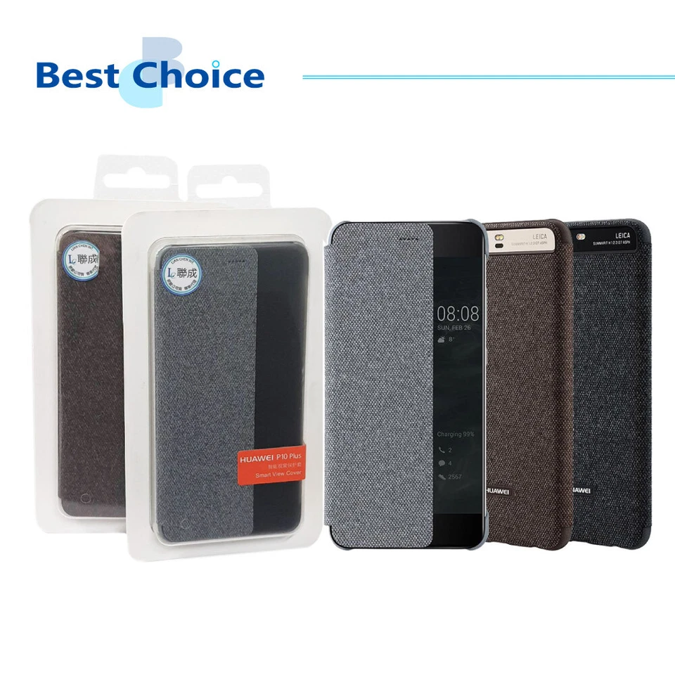 Capa flip original Huawei oficial P10 Plus Smart View - Imagem 1 de 2