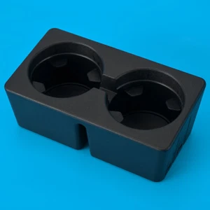 1x Dual Console Cup Holder Insert Fit For Chevrolet Silverado GMC Sierra Acc - Bild 1 von 4