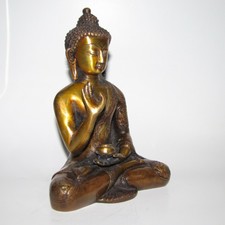 Brass Buddha statue 8 inches height