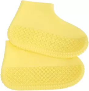 Cubiertas de silicona impermeables para zapatos antideslizantes reutilizables para lluvia y nieve - Imagen 1 de 12