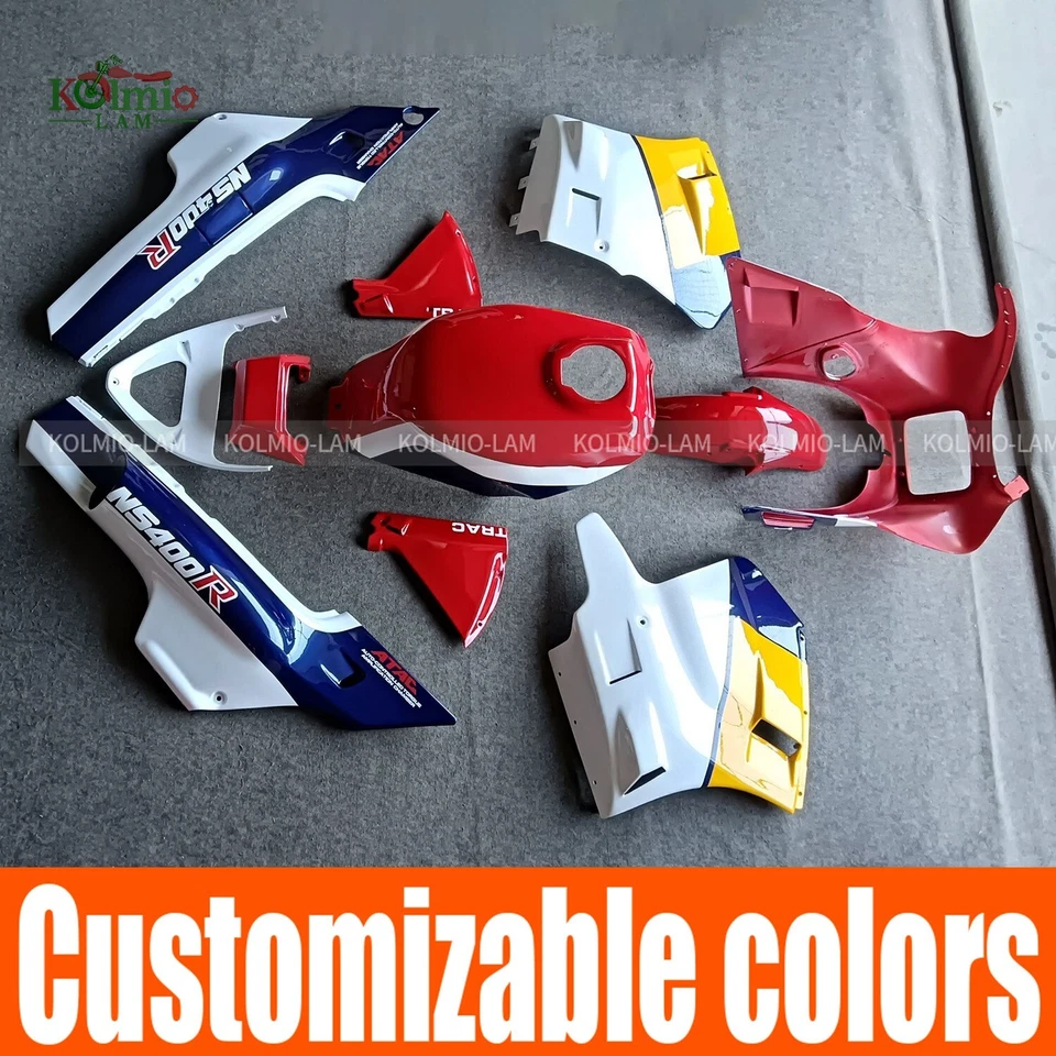 Fit for HONDA NS400R 1985 - 1987 Motorcycle Fairing Bodywork Panel Kit Set - Image 1 of 1