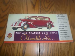 Folleto de ventas de Oldsmobile 1934 - vintage - estilo desplegable - Imagen 1 de 5