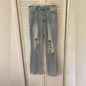 VERVET Leslie Distressed Light Blue Jeans Size 31 NWT - Picture 1 of 10