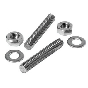 KIT PRIGIONIERI INOX PER BITTE MM 12 X 100 CON DADI E RONDELLE ACCESSORI BARCA - Bild 1 von 1