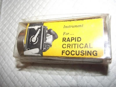 RARE, EDNALITE MAGNIFINDER, RAPID CRITICAL FOCIUSING FOR REFLEX & STUDIO CAMERAS - Image 1 of 4