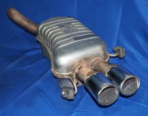 2002-2004 Mercedes W202 C32 AMG Rear Exhaust Pipe Muffler Assembly OEM Nice - Picture 1 of 9