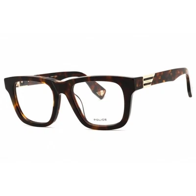Gafas Police Hombre Dark Havana Borde Completo Rectangular 52mm Marco VPLN29 04BL Foto 1 de 2