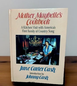 Mother Maybelle's Cookbook June Carter Cash SIGNED COPY BY JUNE CARTER! - Foto 1 di 10