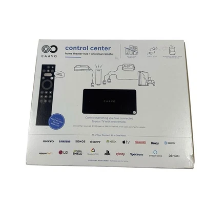 Caavo Control Center Entertainment Hub & Universal Remote Voice Control HDRX4BL - Image 1 of 4