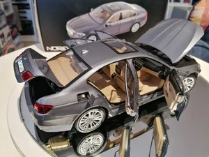 Norev HQ 1/18 BMW 550i F10 Limousine Grey Metallic RARE MINT with Box - Foto 1 di 23