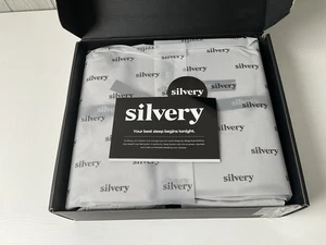 Silber infundiert Twin Bettlaken Set weicher atmungsaktiver Stoff - selbstreinigend - Bild 1 von 6