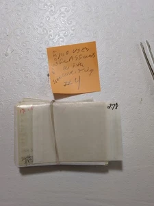 APC 6039 Glassines used with wroting on them size #4 - Picture 1 of 4