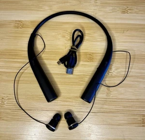 LG Tone Pro HBS-780 Bluetooth Wireles Headset BLACK with Charger - Zdjęcie 1 z 6