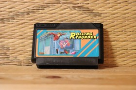 Rolling Thunder Japan Nintendo Famicom FC NES Very Good Condition!
