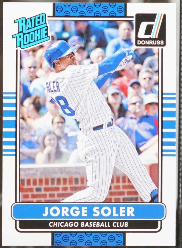 2015 Donruss Baseball Jorge Soler #37 NM - Image 1 of 1