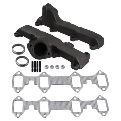Kit de montaje de colector de escape para Ford F100-F350 5,8 L-6,4 L V8 1965-76 Foto 1 de 4