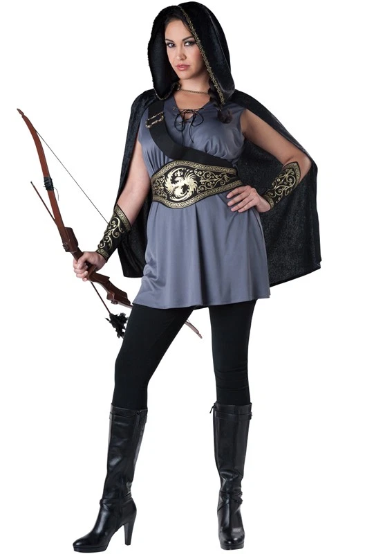 Huntress Warrior Women Plus Size Costume - Image 1 of 1