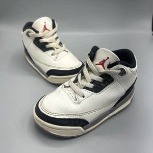 Jordan 3 Retro TD 8C Summit White Sneakers DM0968-106 - Picture 1 of 10
