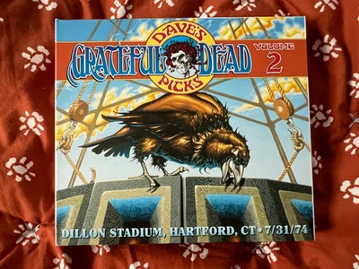 Grateful Dead Dave's Picks Vol 2 Dillon Stadium Hartford CT 7/31/74 3 CD Foto 1 de 4