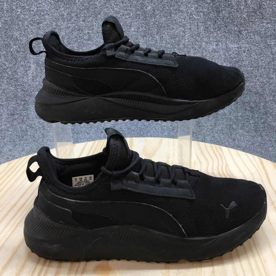 Puma Sneaker Youth 6C Black Pacer Easy Street Round Toe Laced Up Casual 384436 - Image 1 of 4
