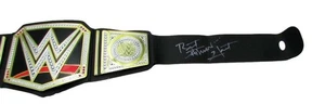 Bret Hart WWF Champ Autographed Champion WWF Replica Belt JSA - Picture 1 of 5