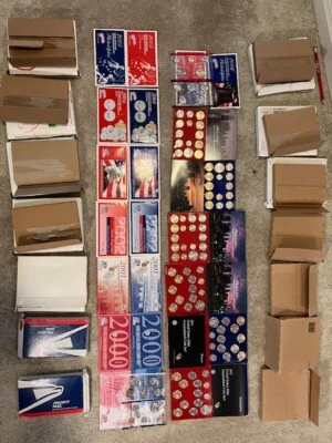 1999-2012 Uncirculated Coin Sets U.S Mint Original Government Packaging OGP - Image 1 of 4