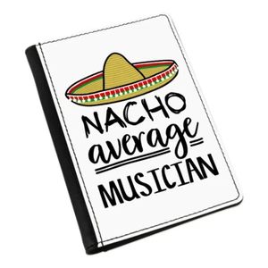 Nacho Durchschnittlicher Musiker Reisepass Hülle Cover Case Weltbeste Musik Genial - Bild 1 von 1