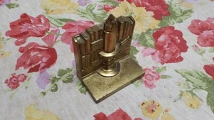 Philadelphia Mfg Co hand cast quality metalware bookend bookshelves - Picture 1 of 4