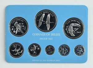 1979 Belize 8-Coin Proof Set KM# PS11