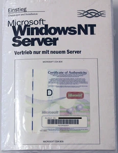 Microsoft Windows NT Server 4.0 - SP4 + Option Pack - Deutsch - Bild 1 von 2