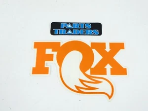 Genuine Fox Racing Suspension Decal MX ATV Motocross Snowmobile Truck Car Logo 1 - Picture 1 of 2