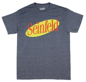 Camisa Seinfeld Programa de TV Logotipo en dificultades Camiseta con licencia oficial Marina Para hombre L-XXL - Imagen 1 de 4
