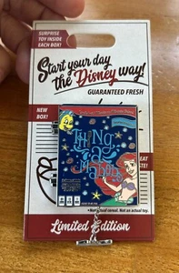 2020 Cereal Boxes The Little Mermaid Thing A Mabobs LE 4000 Disneyland Pin - Picture 1 of 5