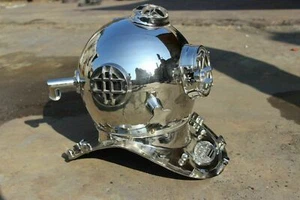 MARATIME 18 Inch US Navy Diving Helmet Mark V Deep Sea Divers Helmet Vintage - Picture 1 of 3