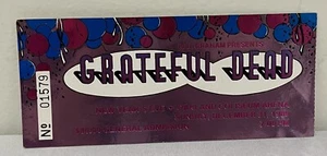 Grateful Dead 1989 New Year’s Eve Foil Concert Ticket Oakland Coliseum Arena ‘89 - Picture 1 of 6