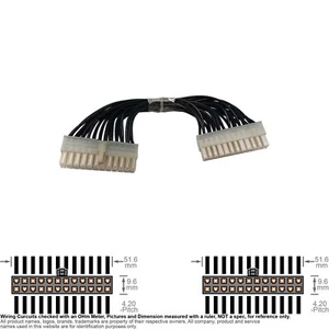 Cable Internal DC Power Supply ATX Jumper 24-pin  6" HP StorageWorks 17-05181-01 - Picture 1 of 2