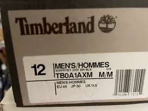 Timberland MENS T01A1AXM NWPRTBY CNV 6in Black - Picture 1 of 5